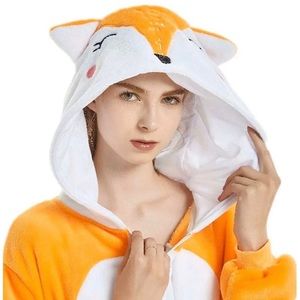Fox Kitsune Onesie - Adult Large - Unisex